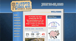 Desktop Screenshot of jaspercofair.com